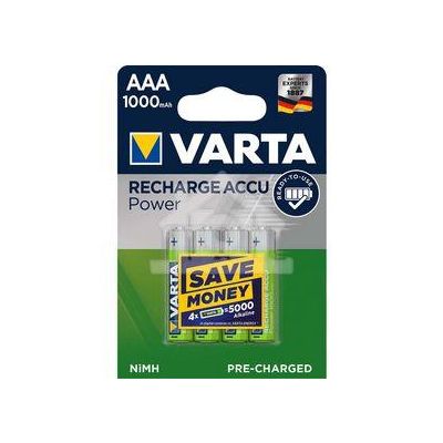 Varta batterij R03 AAA oplaadbaar 1000mAh krt (4)