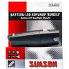 Afbeelding van Simson koplamp Bundle batterij 25 lux stuurbocht