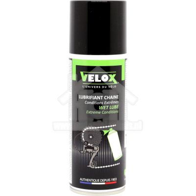 Velox Kettingspray Wet Lube spuitbus 200ml 