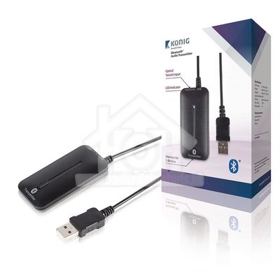 Bluetooth Audiozender Zwart optisch