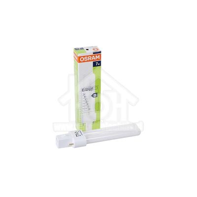 Osram Spaarlamp Dulux S 2 pins CCG 400lm G23 7W 827 warmwit 4050300005997