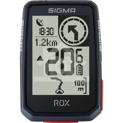 Sigma fietscomputer ROX 2.0 GPS Black
