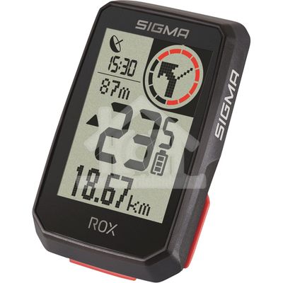 Sigma fietscomputer ROX 2.0 GPS Black Top mount set