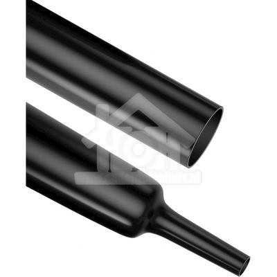 Krimpkous 1,5 - 0,75 zwart - 1 meter