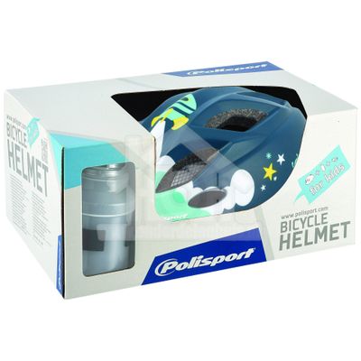 Polisport helm Kinder Spaceship + bidon XS 48-52cm