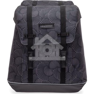 New Looxs Selo Alba Dubbele Fietstas - 34 liter - Zwart