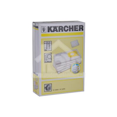 Karcher Stofzuigerzak doos, 5 z.+ 1 microfilter VC 6000 - VC 6999 69043290