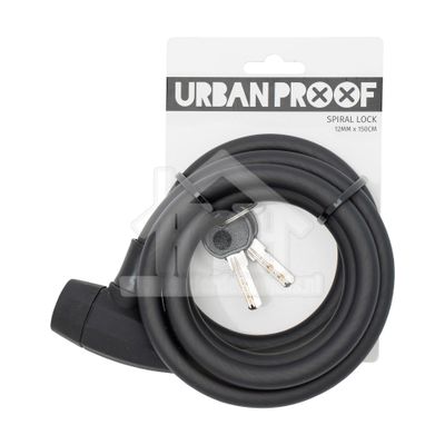 UrbanProof kabelslot 12mmx150cm mat zwart