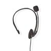 Afbeelding van Nedis PC-Headset | On-Ear | Mono | RJ9 | Opvouwbare Microfoon | 2.20 m | Zwart CHSTRJ100BK