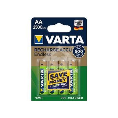 Varta Oplaadbare NiMH Batterij AA 1.2 V 2500 mAh 4-Blister VARTA-56686B