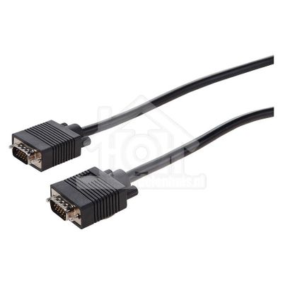 Easyfiks VGA Kabel VGA Male - VGA Contra Female 2.5 Meter, HD 1680x1050, 15 Polig