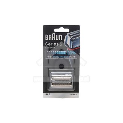 Braun Scheerblad Series 5 52S silver Cassette series 5 4210201072195