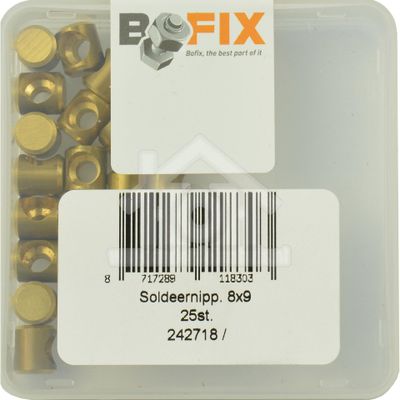 Bofix 242718 Soldeernippel 8x9 p/25