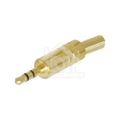 Vergulde 3.5mm stereo plug