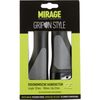 Afbeelding van Mirage handvatten Grips in Style 100/132mm zwart/grijs