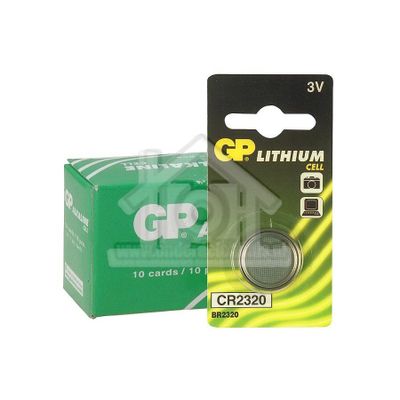 GP Batterij knoopcel lithium 3V CR2320 -incl. VWB- 0602320C1