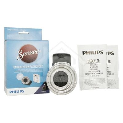 Philips Ontkalker Padhouder 2 kops & ontkalkingset Senseo HD7800, HD7810, HD7840 CA6515/01