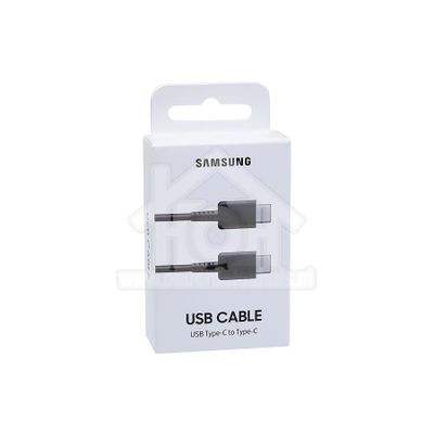 Samsung USB-C Kabel USB-C naar USB-C Kabel, 1 meter Zwart SAM-10314-PK