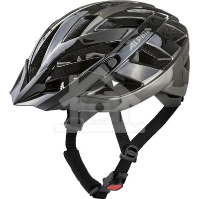 Alpina helm Panoma 2.0 black-anthracite gloss 52-57