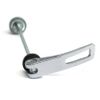 Afbeelding van Miche Quickrelease set (V+A) ECO Brill alu zilver