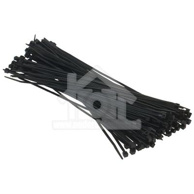 Elektra Bundelbandjes 200x3.6 mm zwart Tie-wrap 6662