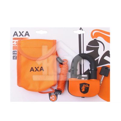 AXA schijfremslot Prodisc 13mm met tas en reminder cable