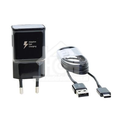 Samsung Oplader Fast Charging Snellader Zwart, USB-C SAM-10218-PK