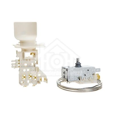 Whirlpool Thermostaat Ranco K59L1231500 + lamphouder vervangt Atea A13 0725 ARG5703, KRE1539A