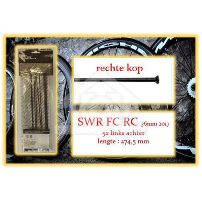 Miche spaak+nip. 5x LA SWR FC RC 36mm draadvelg 2017