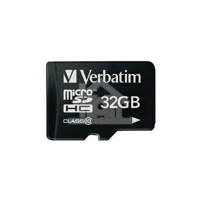 Verbatim microSDHC Geheugenkaart Klasse 10 32 GB VB-TFHC10-32G