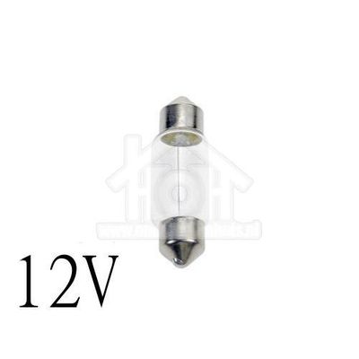 Lamp 12V-10W buis 11x37 (10x36) p/st