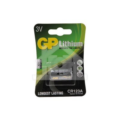 GP Batterij Foto batterij DL123A 3V Lithium 070CR123AD1