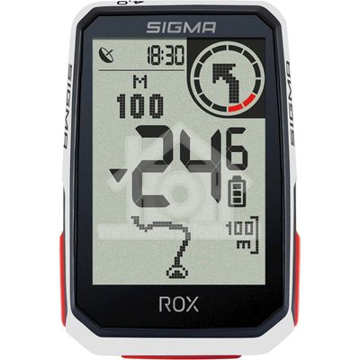 Sigma fietscomputer ROX 4.0 GPS White