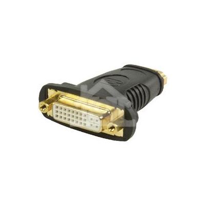 Valueline High Speed HDMI met Ethernet Adapter HDMI Female - DVI-D 24+1-Pins Female Zwart VGVP34911