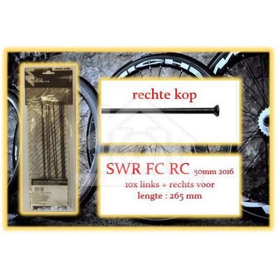 Miche spaak+nip. 10x LV+RV SWR FC RC 50mm draadvelg 2016