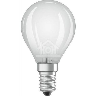 Osram Ledlamp LED Retrofit Classic P40 Dimbaar E14 Mat 4,8W, 2700K, 470lm 4058075436923