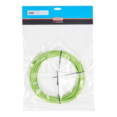 Elvedes rem buitenkabel 5mm (10m)groen liner 1125TEF-10-10