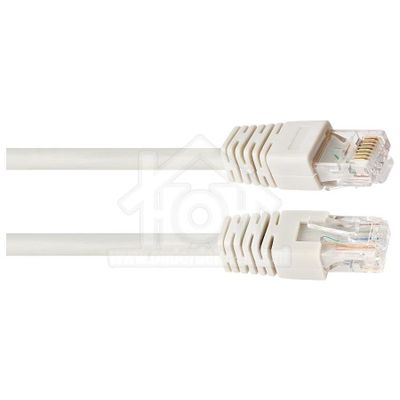 Easyfiks UTP/Netwerk kabel UTP CAT6 Netwerkkabel, RJ45 Male - RJ45 Male 5 Meter, Grijs