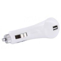 Autolader Adapter naar USB (2.1A - White)