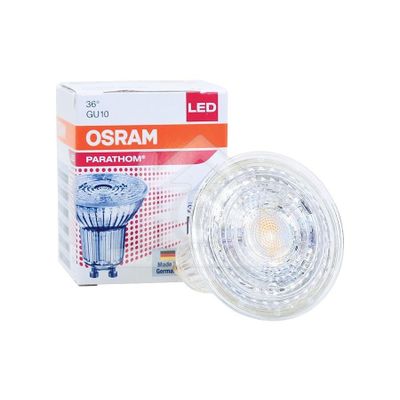 Osram Ledlamp LED PAR16 36 graden 4,3W GU10 350lm 3000K 4058075608115