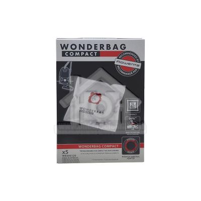 Rowenta Stofzuigerzak Wonderbag Compact 3L compact stofzuigers tot 3L WB305120