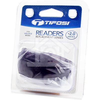 Tifosi reader lens Veloce smoke +2.0