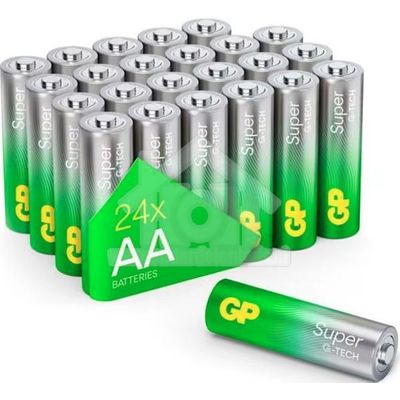 GP Batterij Penlite Super Alkaline Multipack AA 1,5 Volt GPSUP15A887C24