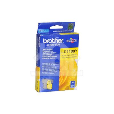 Brother Inktcartridge LC 1100 Yellow MFC490CW,DCP385C LC1100Y