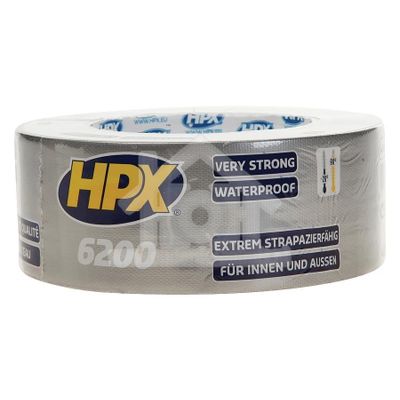 HPX Tape Pantsertape Zilver Duct Tape, 48mm x 25 meter CS5025