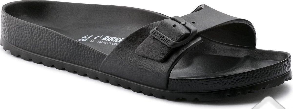 Birkenstock Madrid Dames Slippers Small fit - Black - Maat 40 |  Onderdelenhuis