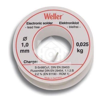 Weller soldeer loodvrij EL99 1mm 100gr