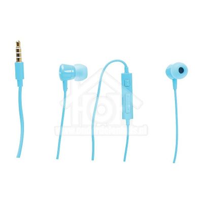 Samsung Headset Stereo Headset Blauw, 3.5mm Hoofdtelefoon, afstandsbediening, microfoon