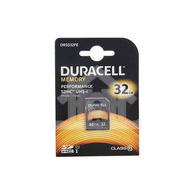 Duracell Memory card Class 10 80MB/s SDHC card 32GB DRSD32PE