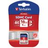Afbeelding van Verbatim SDHC Geheugenkaart Klasse 10 16 GB VB-SDHC10-16G